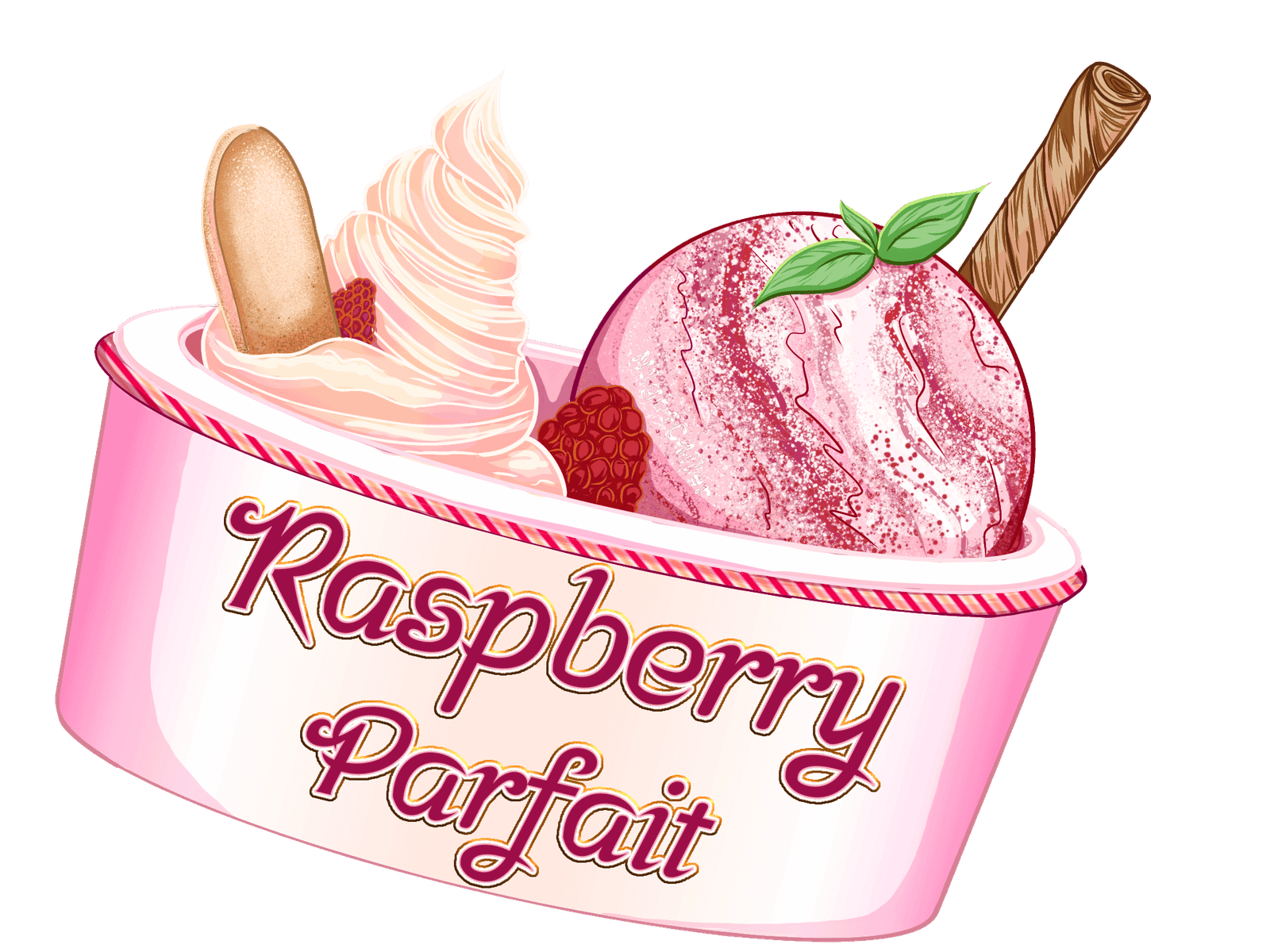 Raspberry Parfait at thejointonmarket
